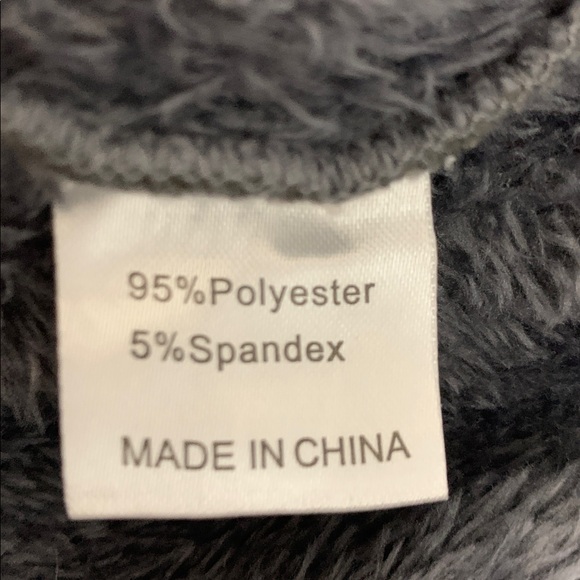 Merokeety Gray Sherpa Jacket - Picture 7 of 11